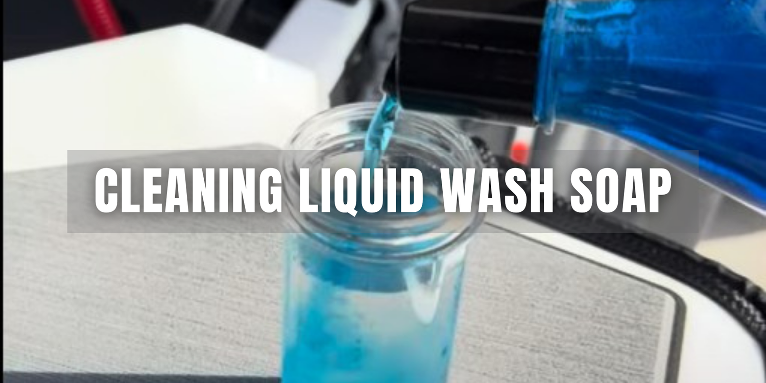 Cleaning Liquid Wash Soap for the best cleaning of your boat, RV, Camper, UTE or anything else that needs the best clean