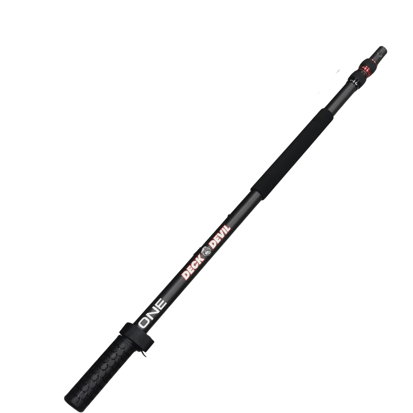 Deck Devil 1600m carbon fiber cleaning extension pole lightweight NZ for easy washdowns and cleaning where reach is needed