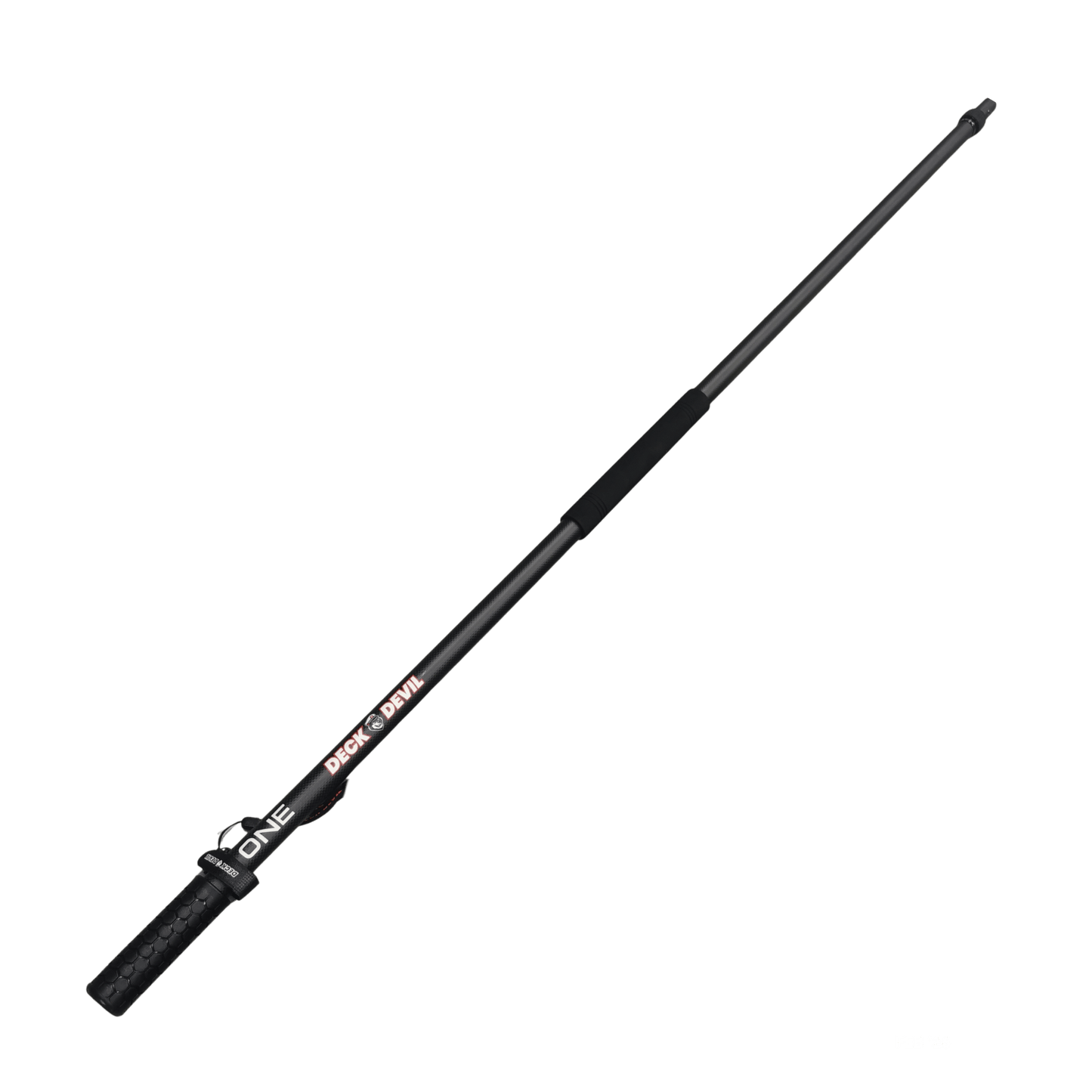 Deck Devil 320mm carbon fiber extendable pole for yacht deck cleaning NZ where extra reach and control is needed