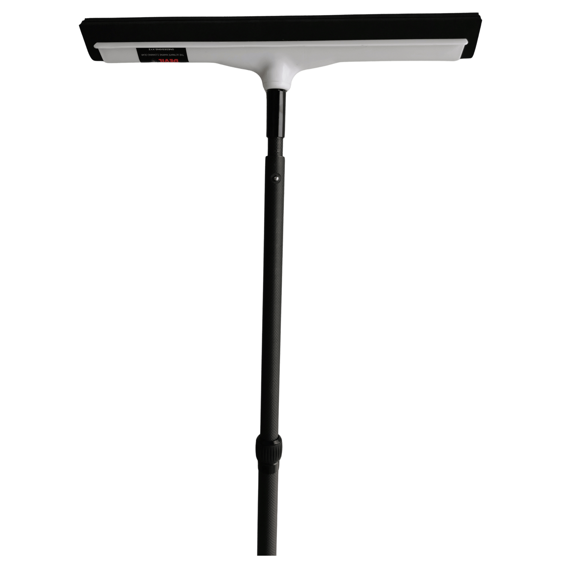 Deck Devil squeegee sized to get the job done with great results