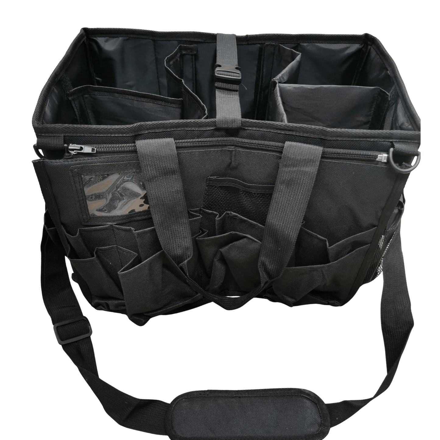 deck devil tighty kit bag for easy storage of the basic cleaning kit NZ.  Deck Devil bag is ideal for holding your tools for that quicky job.