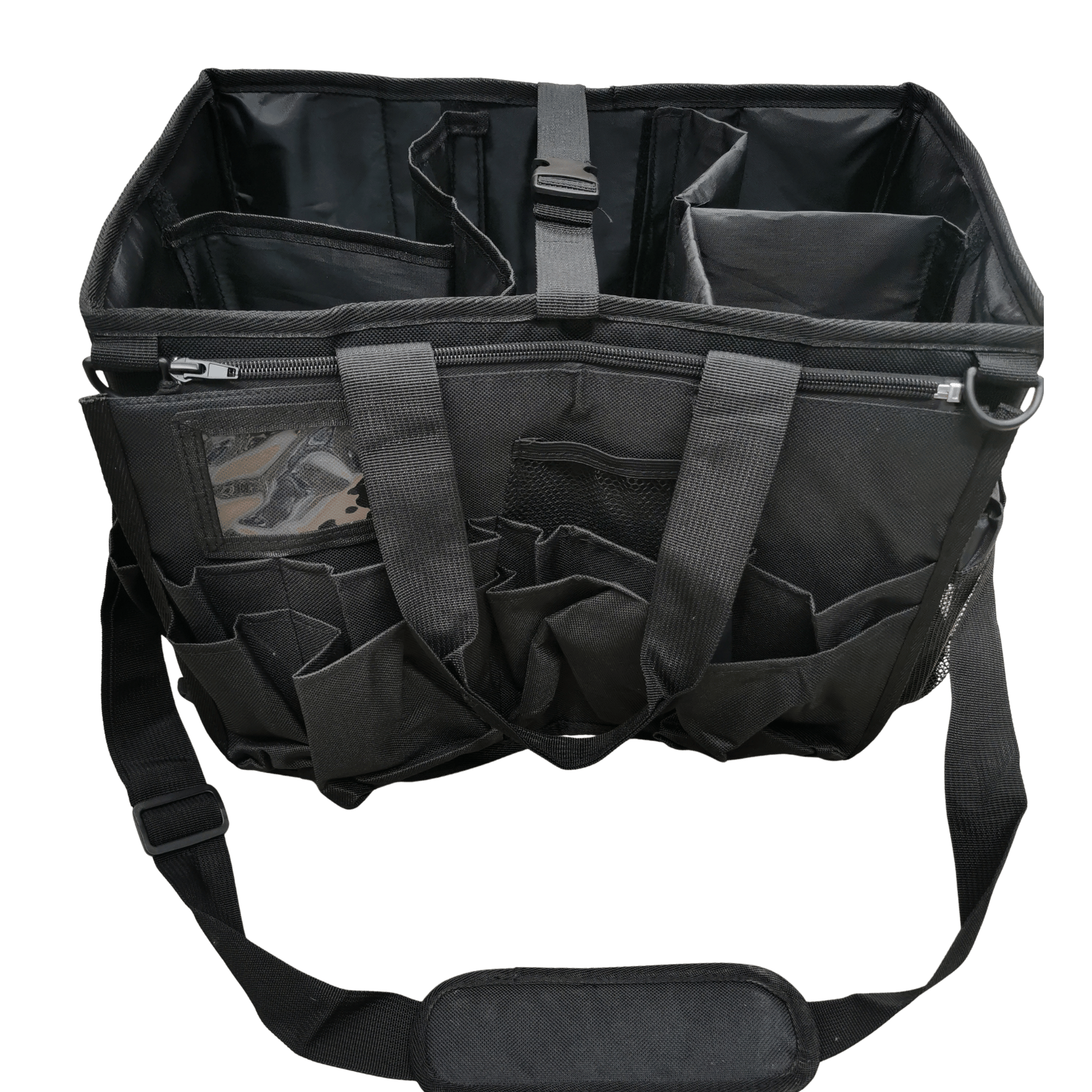 deck devil tighty kit bag for easy storage of the basic cleaning kit NZ.  Deck Devil bag is ideal for holding your tools for that quicky job.